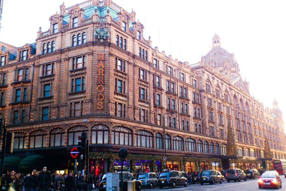 negozio harrods Londra