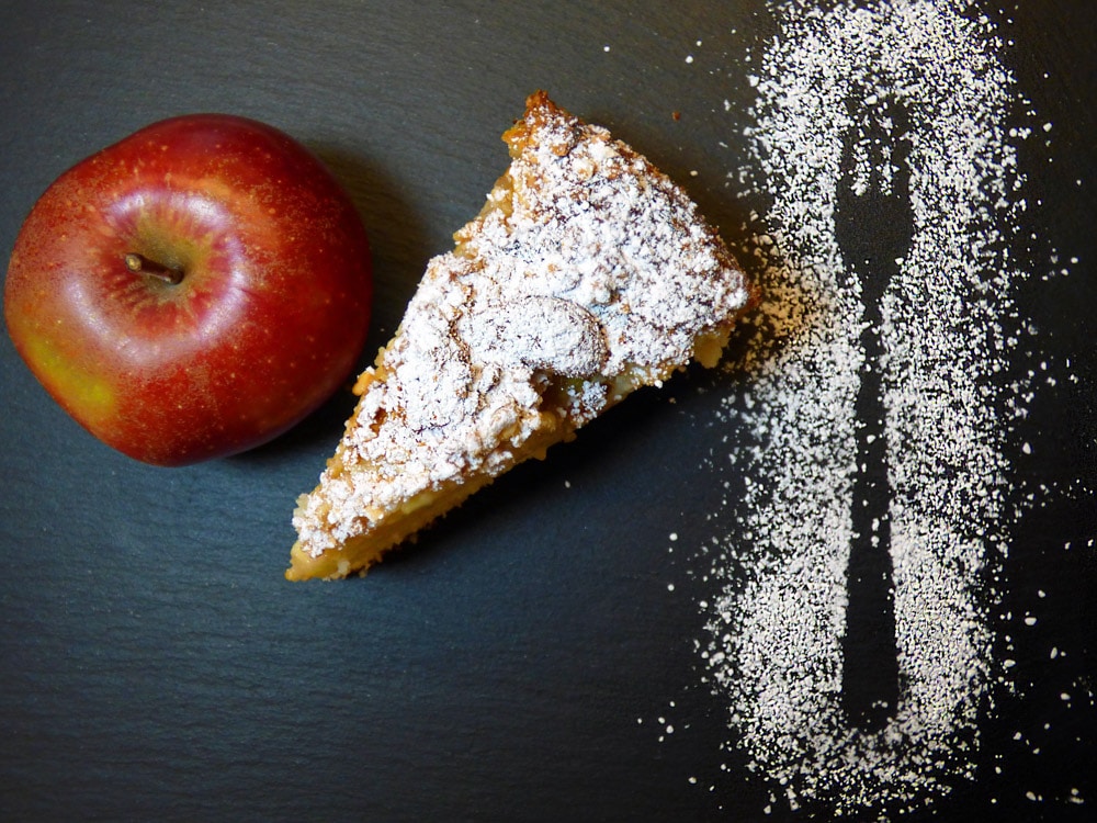 Apple crumble dolce inglese