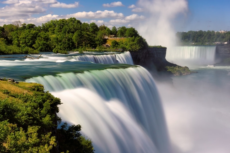 Le cascate del niagara