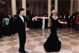 Lady Diana che balla con John Travolta