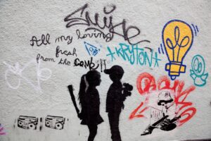 Murales di banksy