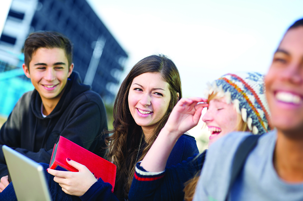 Studenti sorridenti