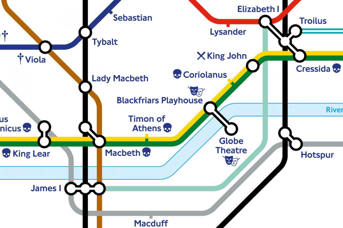 Mappa metro di Londra