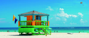 Cabina guardaspiagge Miami