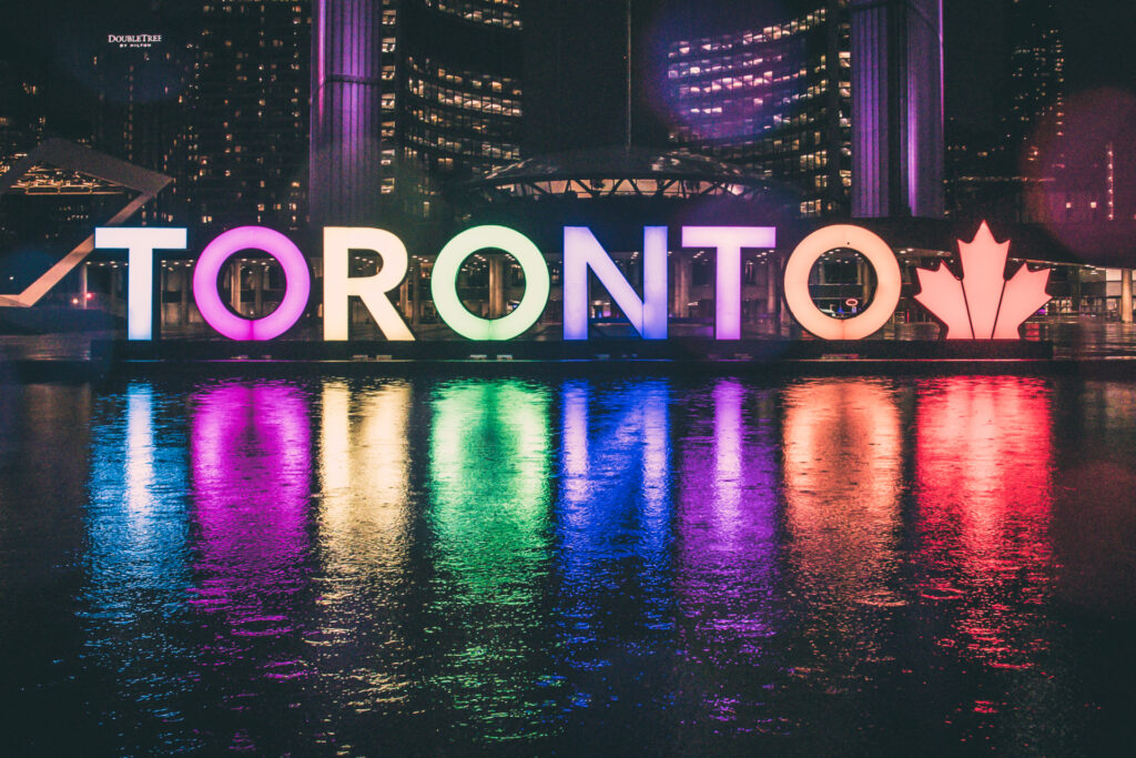 Scritta Toronto