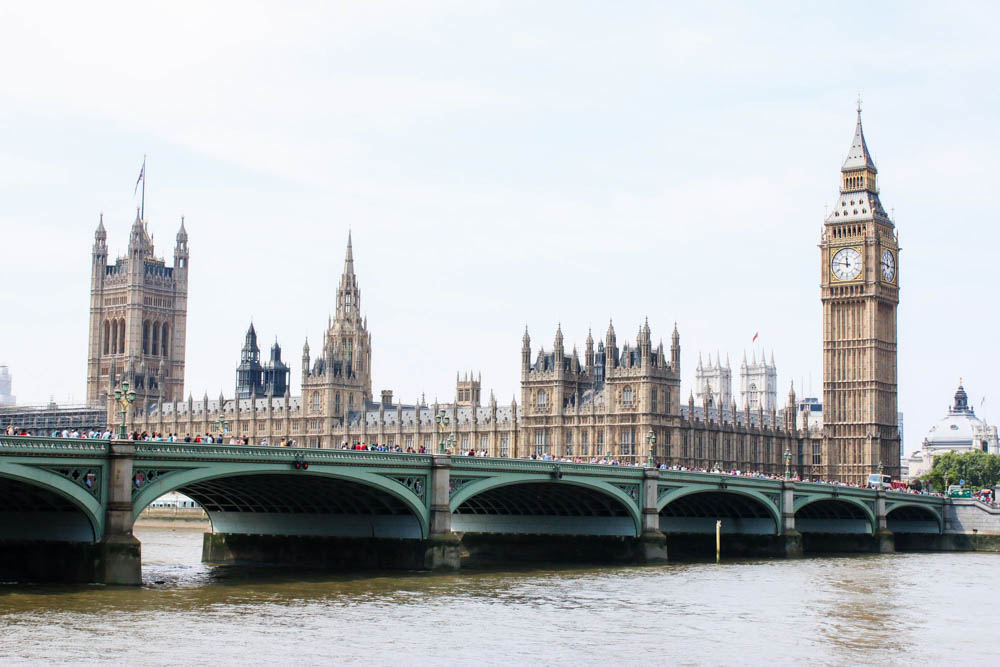 Londra sul fiume tamigi