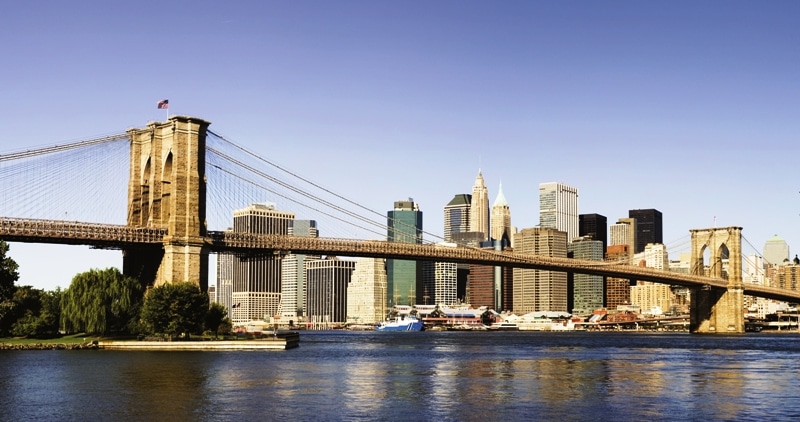 Ponte di Brooklyn New York Stari Uniti